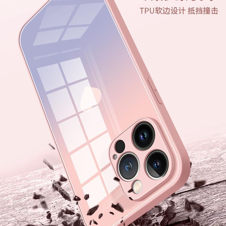 Small Fresh Application Apple 11promax Mobile Phone Case iPhone11Pro/11Pro Gradual Change Love