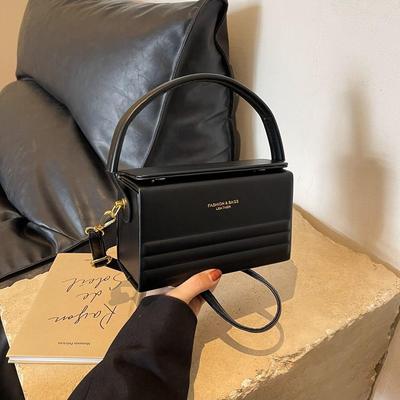 2025 Winter Retro Women's Small Crossbody Box Bag - Niche Design