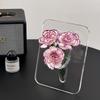 Flower Vase Acrylic Vases For Flower Transparent Butterfly Vase For Hydroponic Dried Flowers Bottle Table Accessories Household Decoration