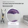 3D Flowing Sand Art LED Night Lamp