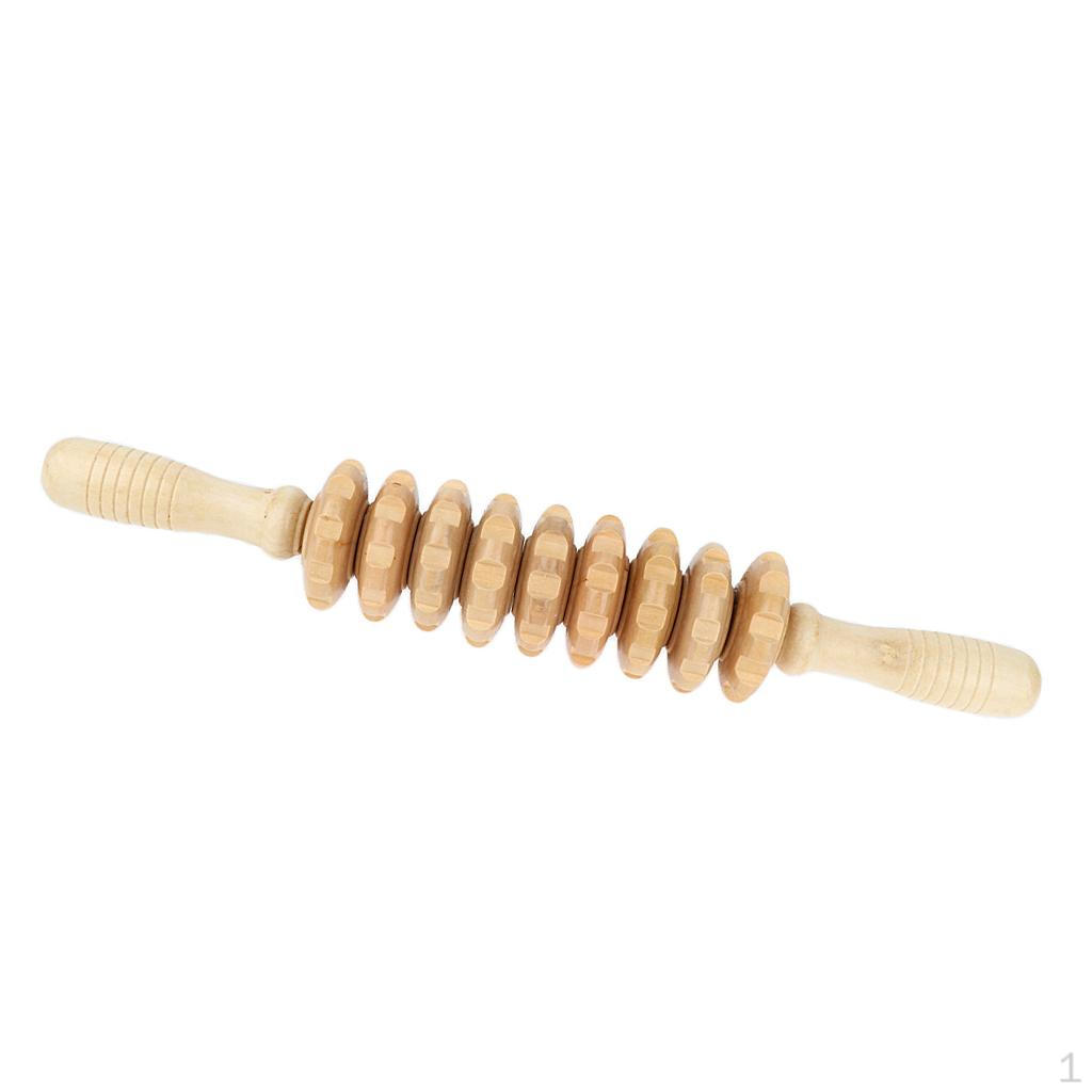 Gym Massager body of muscle Massage Tool Wooden