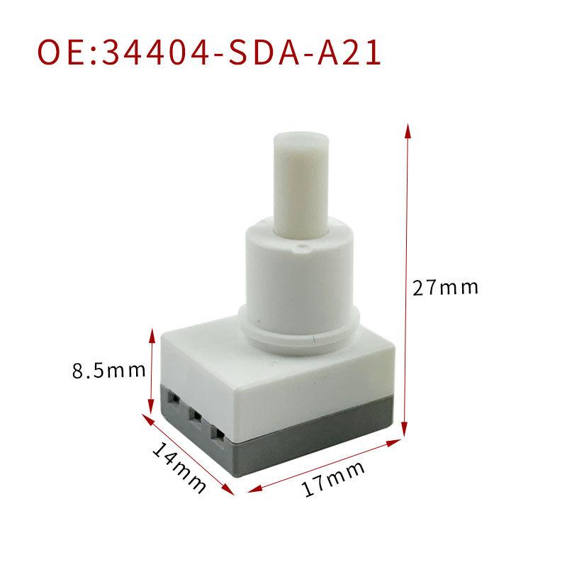2 stk Auto Interiør Taklys Brytersett 34404-SDA-A21 Perfekt Erstatning Passer til Accord CR-V Element