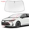 Car Windshield Sun Shade Covers Visors Auto Front Window Sunscreen Parasol Coche For Toyota Corolla Sunshad