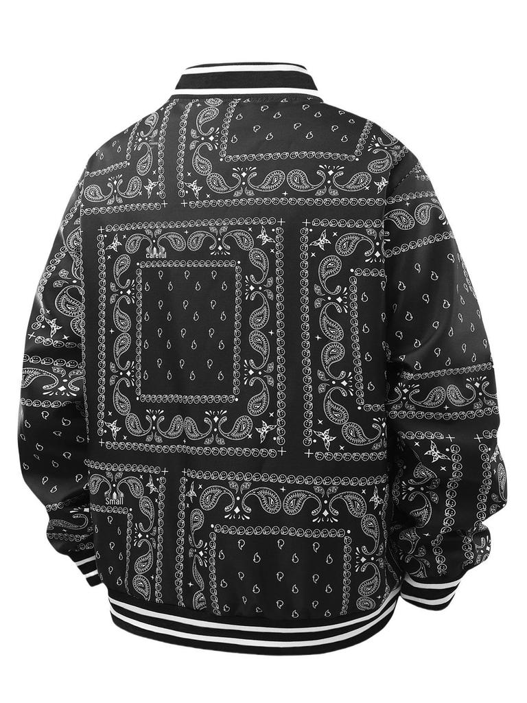 Free Shipping - Men's Casual Stand-up Collar Jacket: Versatile & Trendy for Middle-Aged and Young Adults