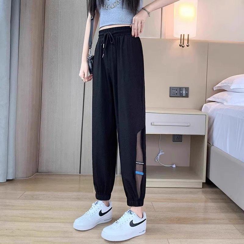 

Харлан Весна Лето Тонкий Шифон Быстросохнущие Брюки Длины до Щиколотки Black M Suggested 47.50 kg-55.00 kg