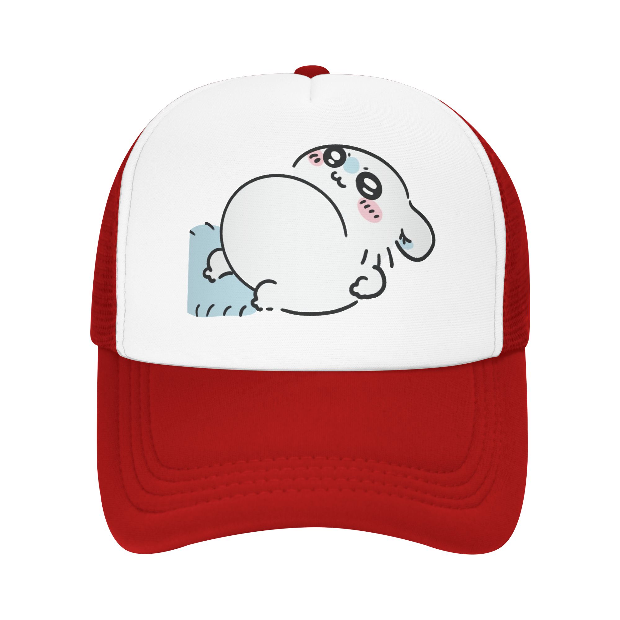 Chiikawas Kawaii Trucker Hat HipHop Mesh Baseball Cap Snapback Caps  Dad Hat Trucker Worker Cap Adjustable Trucker Cap Summer One Size