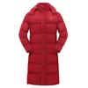Winter Training Coat for Men and Women Winter Training Coat Sports Plus Velvet Over Knee Long Cotton Jacket Sports Cotton Jacket