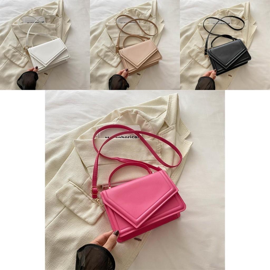 Trendy Retro Handheld And Crossbody Square Bag With Soft Pu Material For Everyday Use