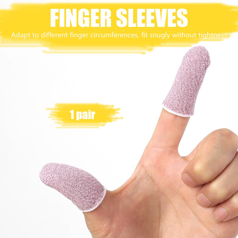 

1 пара дышащих игровых контроллеров с защитой от пота для большого пальца (F)