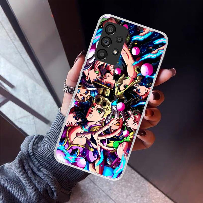 JoJo's Bizarre Adventure Hot Anime Phone Case For Samsung Galaxy A17 A57 A37 A16 A26 A36 A56 A15 A25 A35 A55 A14 A13 A54 A53 A34