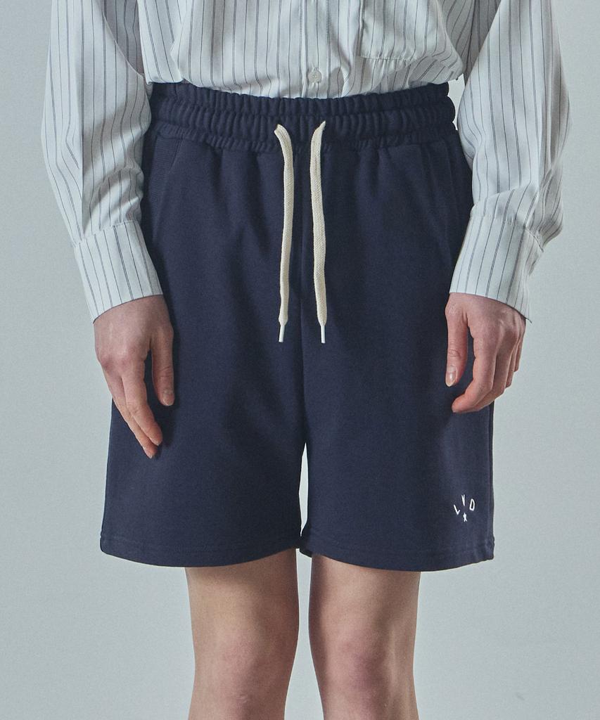 Ladeuedisyeon Sweat Shorts_Navy