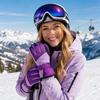 Waterproof Cycling Gloves Warm Snowboard Gloves Fashion Winter Skiing Gloves  for Men Women