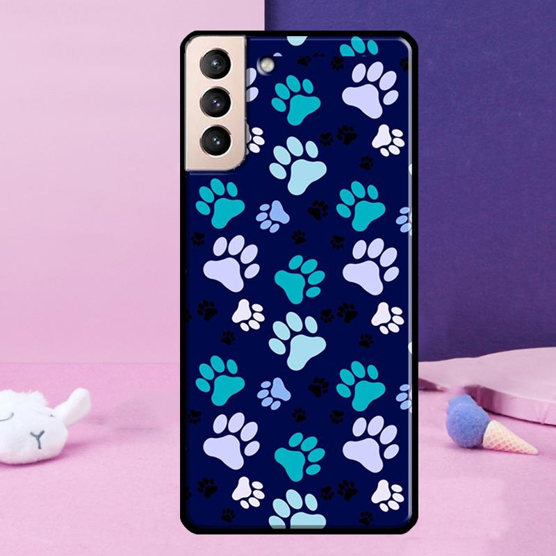 Dog Paw Phone Case For Samsung Galaxy S25 Ultra S24 Ultra S9 S10 S20 S21 S22 Plus S23 S24 FE Cover