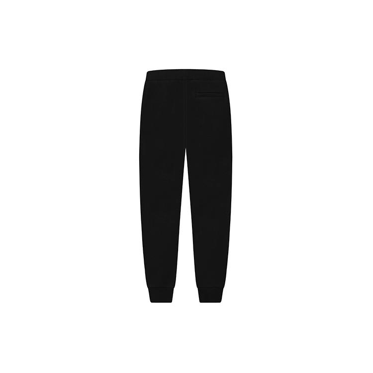 New FILA Knitted Sweatpants Women's Jet Black F11W149602F-BK