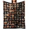 TF2 Achievements Throw Blanket Bed linens for sofa Hair Bed Fashionable Blankets