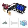 Universal 4 in 1 Digital LCD Car Gauge Water Temperature Voltage Oilpressure Oil Gauge Sensor 5-1000ohm for Car Truck 12V 24V