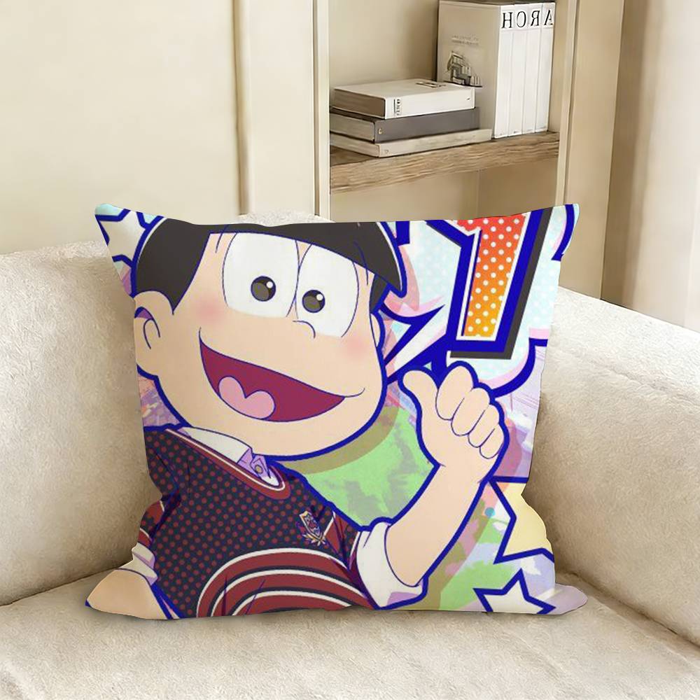 

OOsomatsu Comics SSan Pillow Cover Sofa Cushion Cover Home Room Decoration Children Gift 30x30cm