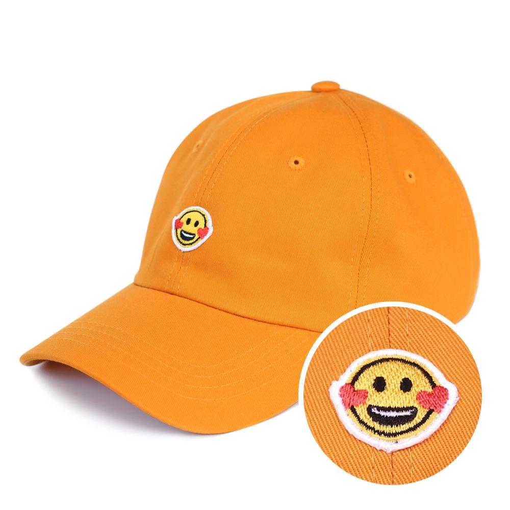 Seunuji Smile Embroidered Wappen Ball Cap (6 Colors)