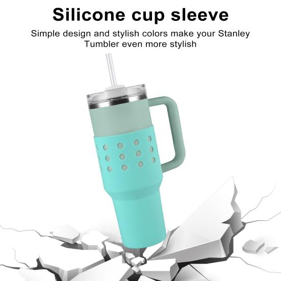 Vannflaskehylse Ripesikker Varmebestandig Beskyttende Vannflaske Sklisikker Silikonbunn