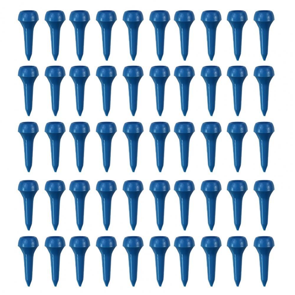 50pcs Multi-Color Mushroom Ball Nail Precise Swing Golf Tee Golf Ball Pegs  Golf Practice
