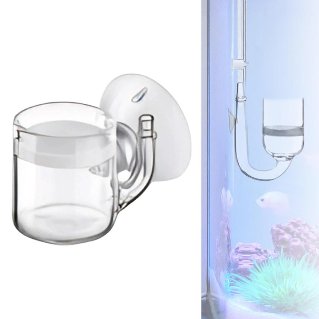 Aquarium Diffuser Glass CO2 System Kit Bubble Counter for Aquatic Water Plants and Fish Tanks