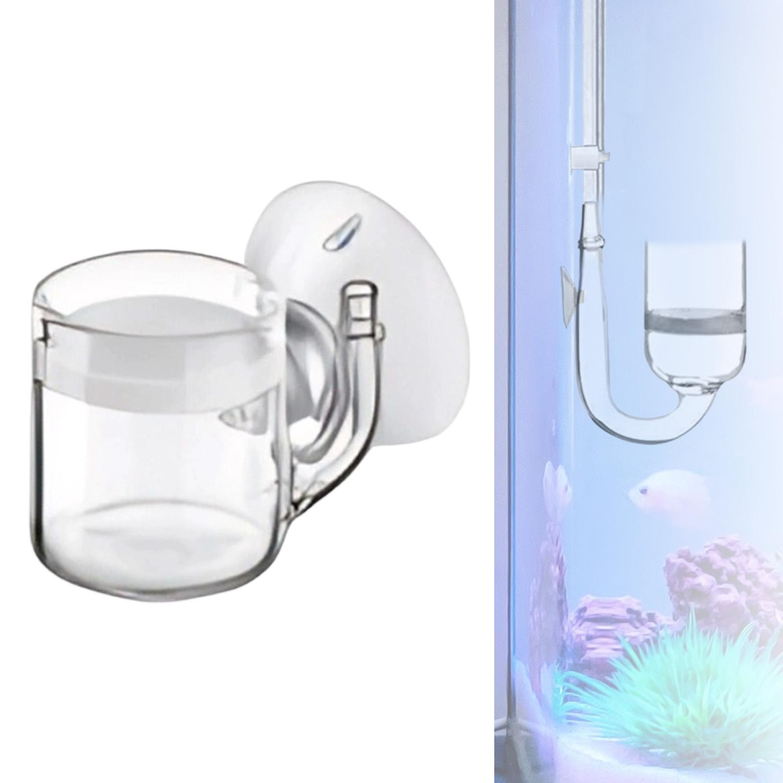 Glass CO2 Diffuser Bubble Counter Inline Atomizer Kit for Aquarium Water Plant Fish Tank