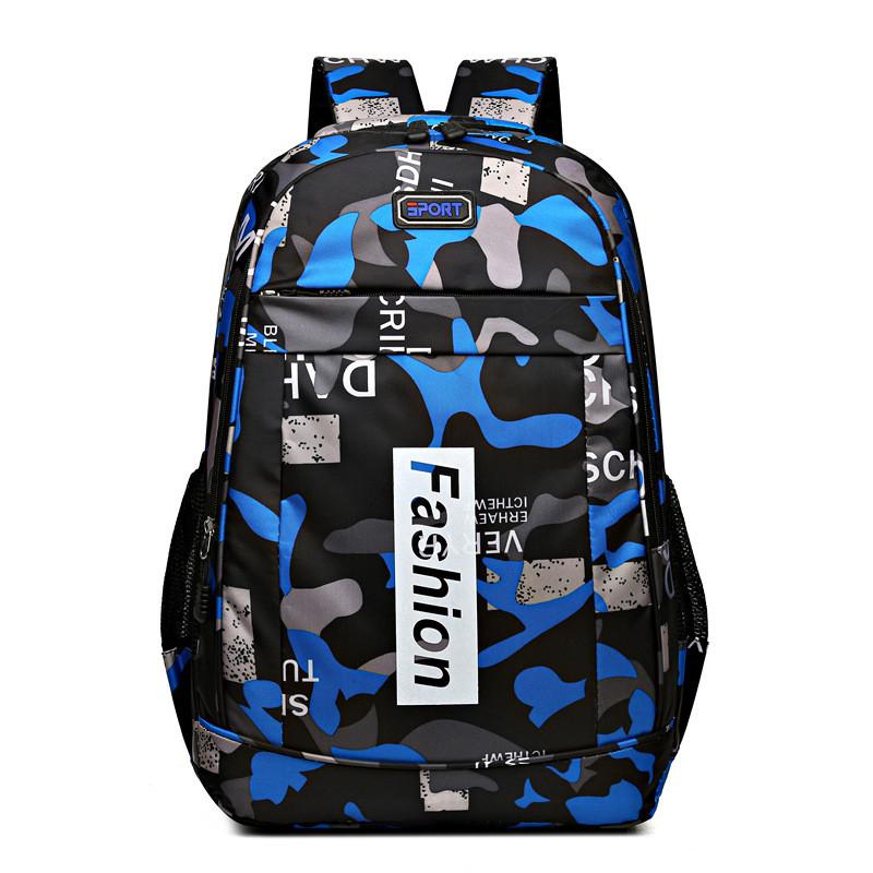 Large Backpack Printed Capacity Leisure Outdoor Schoolbag Travel