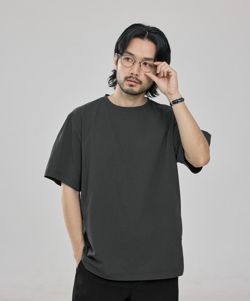 Sinjeu Engineer 180 Short Sleeve T-Shirt [Charcoal]