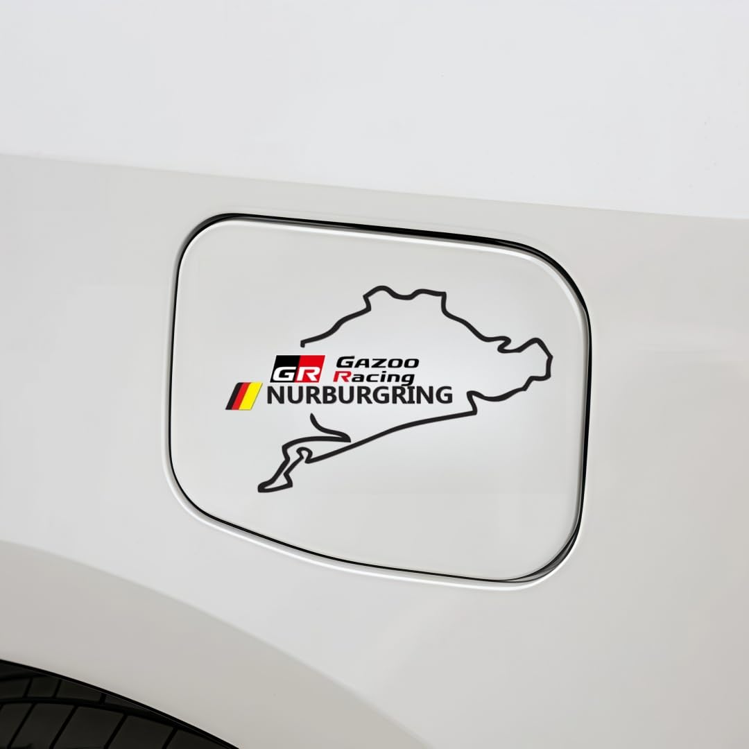 

GR Vent Cover Sticker Rear Glass Rear Fuel Outlet Racing Circuit Sticker Custom GR1 чёрный