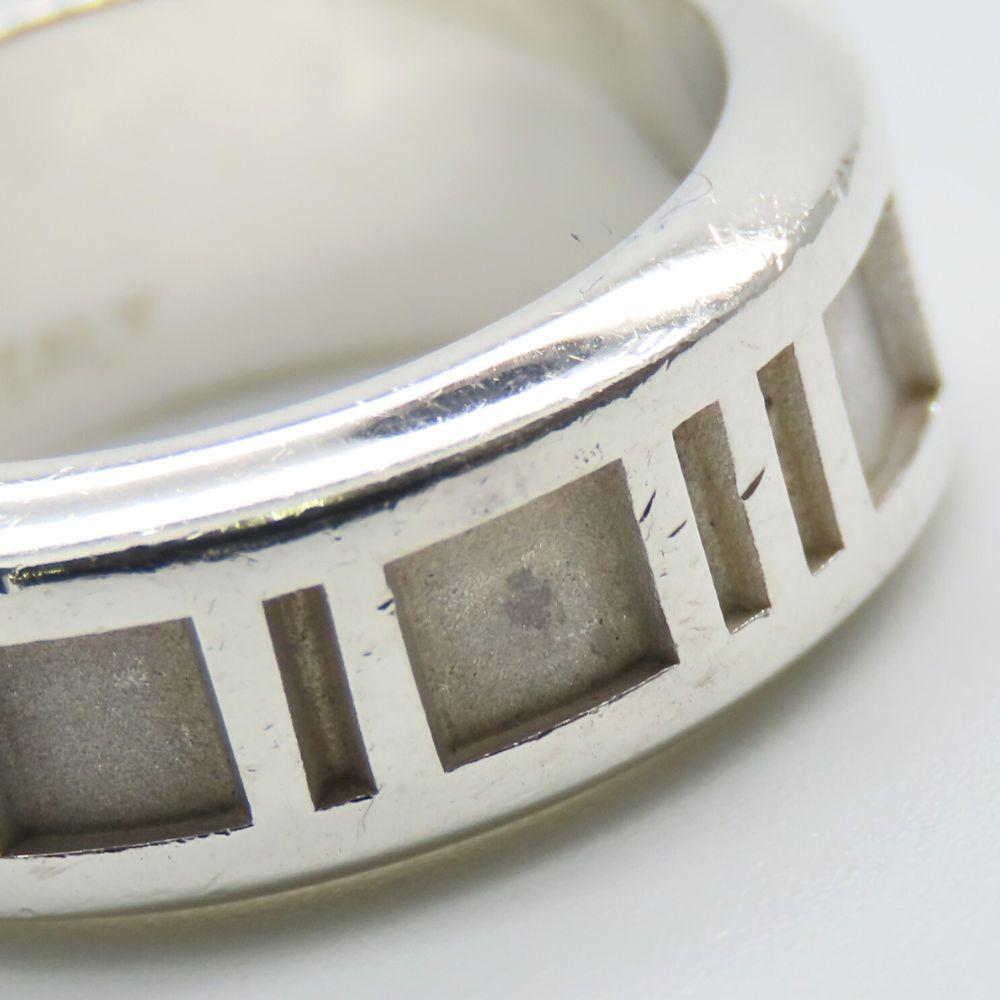 Folosit TIFFANY&Co. Inel Atlas EU#50 Argint925 6.9g Accesorii Argint