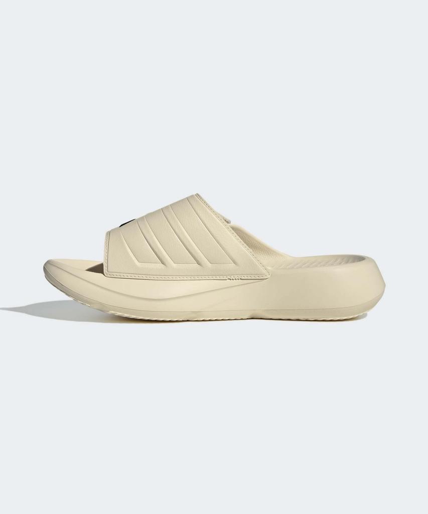 Adidas Lightblaze Slide - Wonder White:Black / Js3586