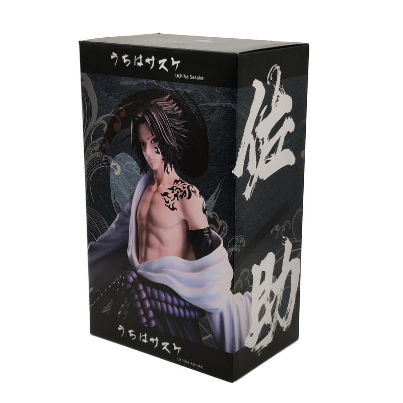 

Аниме Наруто Рисунок Учиха Саске Статуя ПВХ Коллекционные игрушки Кукла Подарки