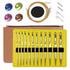 Circular Knitting Needle Set Interchangeable Practical Handicraft Craft Tool for Needlework