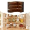 Corner Desk Organizer Shelf Countertop Modern Coffee Mug Holder Cup Storage Rack Wood