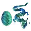 1/2Pcs 3D Printed Dragon With Egg Articulated Dragon Full Body Joints Can Move Rotatable Articulated Desktop Creative Kids Toys