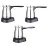 Stainless Steel Electric Coffee Pot 0.5L Large Capacity Coffee Maker Wax Melting Pot Heat-Resistant Handle Drip-Free Pour