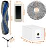 Accessory Pack for Ecovacs Deebot T30 Omni/T30 Pro Omni - Filter/Bag/Mop/Side Brush/Phonillico® Extractor Roller
