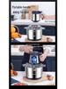 Stainless Steel Multi-Functional Meat Grinder & Vegetable Cutter High Power Processor