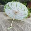 1PC Umbrella 70/82CM Oil Paper for Women Girl Performance Photo Props Antique Umbrella Parasol Satin Cloth Tassel
