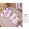 Spring and Autumn Princess Shoes Girls Super Soft Sneakers Children's Mesh Shoes Foreign Style Lighting Soft Sole Running Shoes Trendy