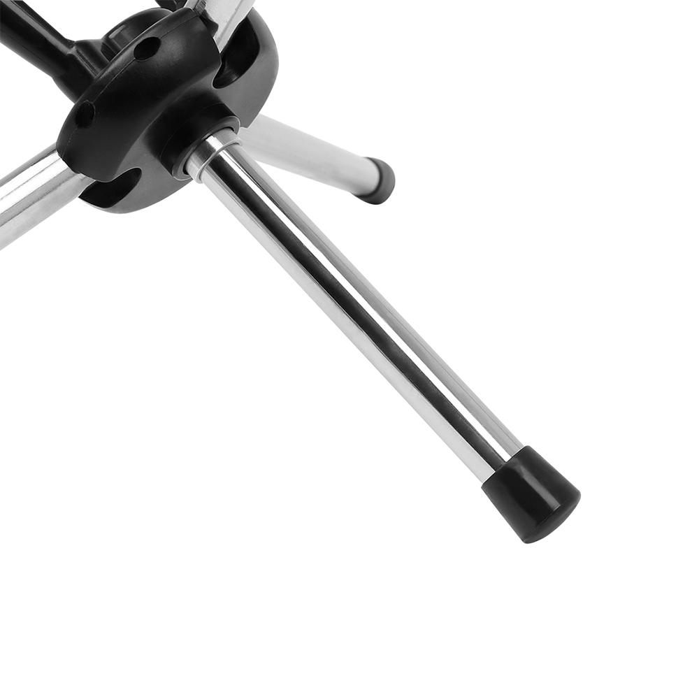 M MBAT Saxophone Bracket Alto Tenor Soprano Sax Portable Foldable Metal Leg Stand Tripod Holder Woodwind Instrument Accessories