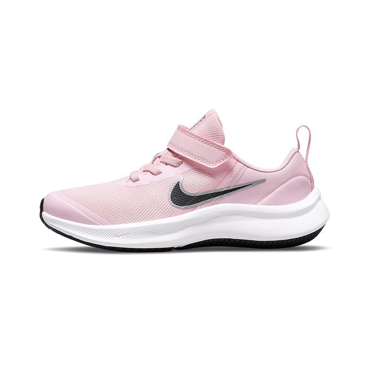 New Nike Star Runner 3 Low Top Running Shoes Light Pink Children Aged 3 7 Years Old