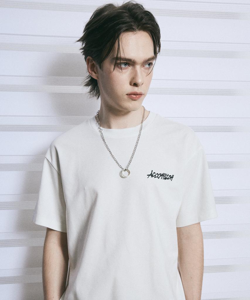 BUNKERBUSTER Accomplish Drawing Short Sleeve T-Shirt Mq2Tu246_Off White