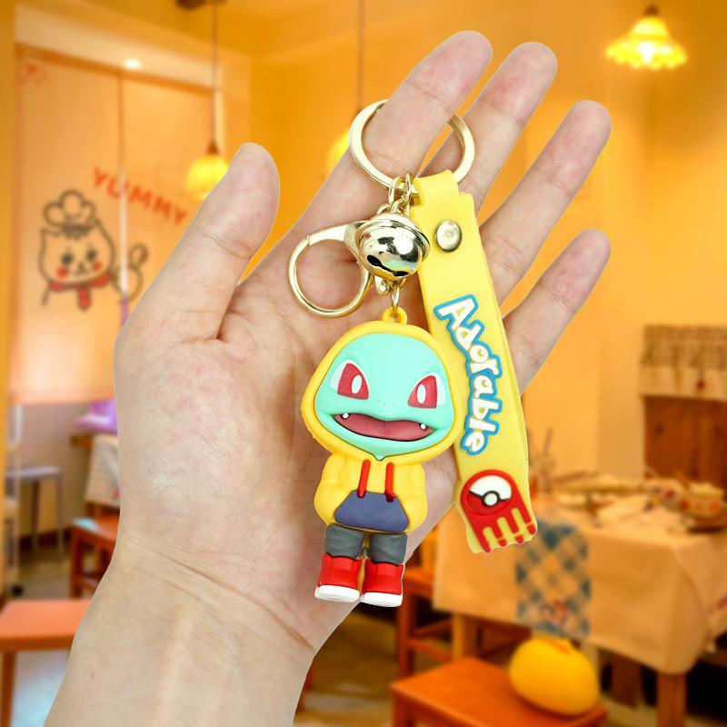 

Cute Squirtle Keychain Rubber Charm Perfect For Kids And Collectors Squirtle