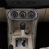 1 Set Car Carbon Fiber Central Console Panel Cover Trim For Mitsubishi Lancer