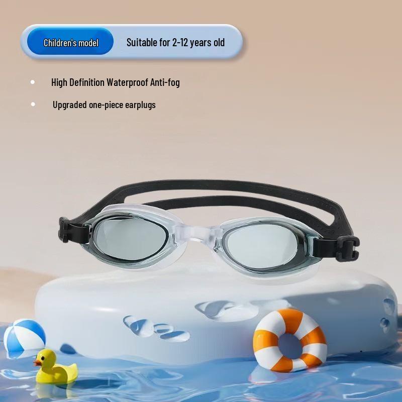 Electroplated HD Anti-fog Waterproof Adult Racing Swim Goggles