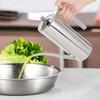 Stainless Steel Dustproof LeakagE Proof Oil Pot Bottle Container Seasoning Pot Kitchen Utensil(0.5L