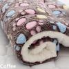 Pet Mat Thickening Warm Autumn Winter Cat Dog Blanket Anti-slip Cushion