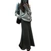 2026 Autumn/Winter High Waist Slimming Knit Midi Maternity Fishtail Skirt