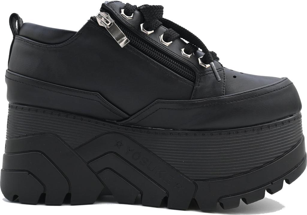 Yosuke Plateau-Schuhe 2810142 Damen Schwarz 22,5cm
